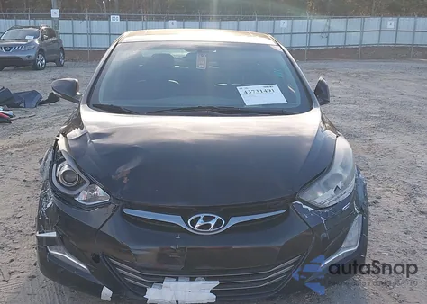 2014 Hyundai Elantra Sport из США, поврежденный, VIN KMHDH4AH3EU080928